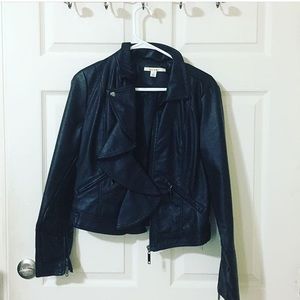 Leather jacket worn once